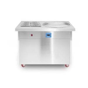 Fried Ice Cream Roll Machine