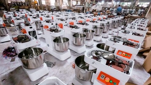 Assembling Line - Dough Mixers