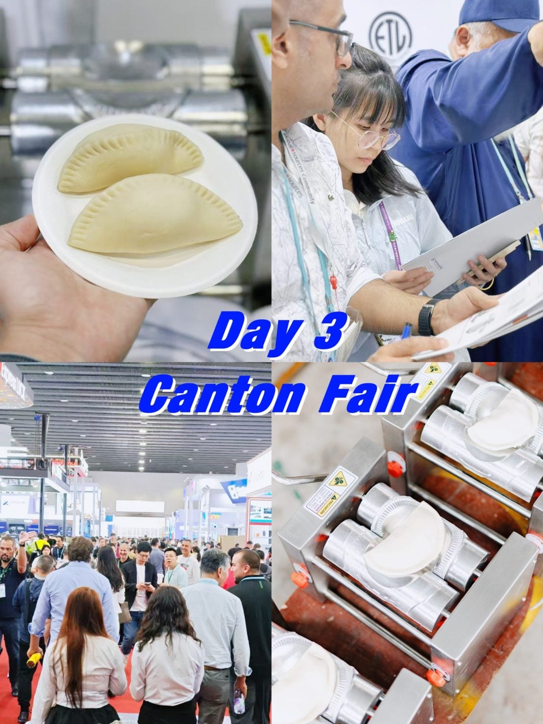 Twothousand's sales team at the canton fair