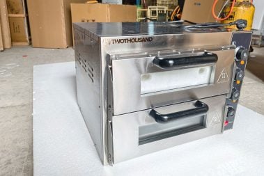 Double Layer Electric Heating Pizza Oven