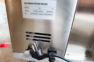 6 Rods Gas Chicken Rotisserie Grill Machine TT-WE32P