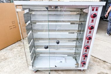 6 Rods Gas Chicken Rotisserie Grill Machine TT-WE32P