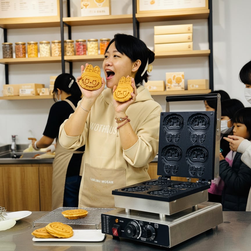 labubu waffle maker