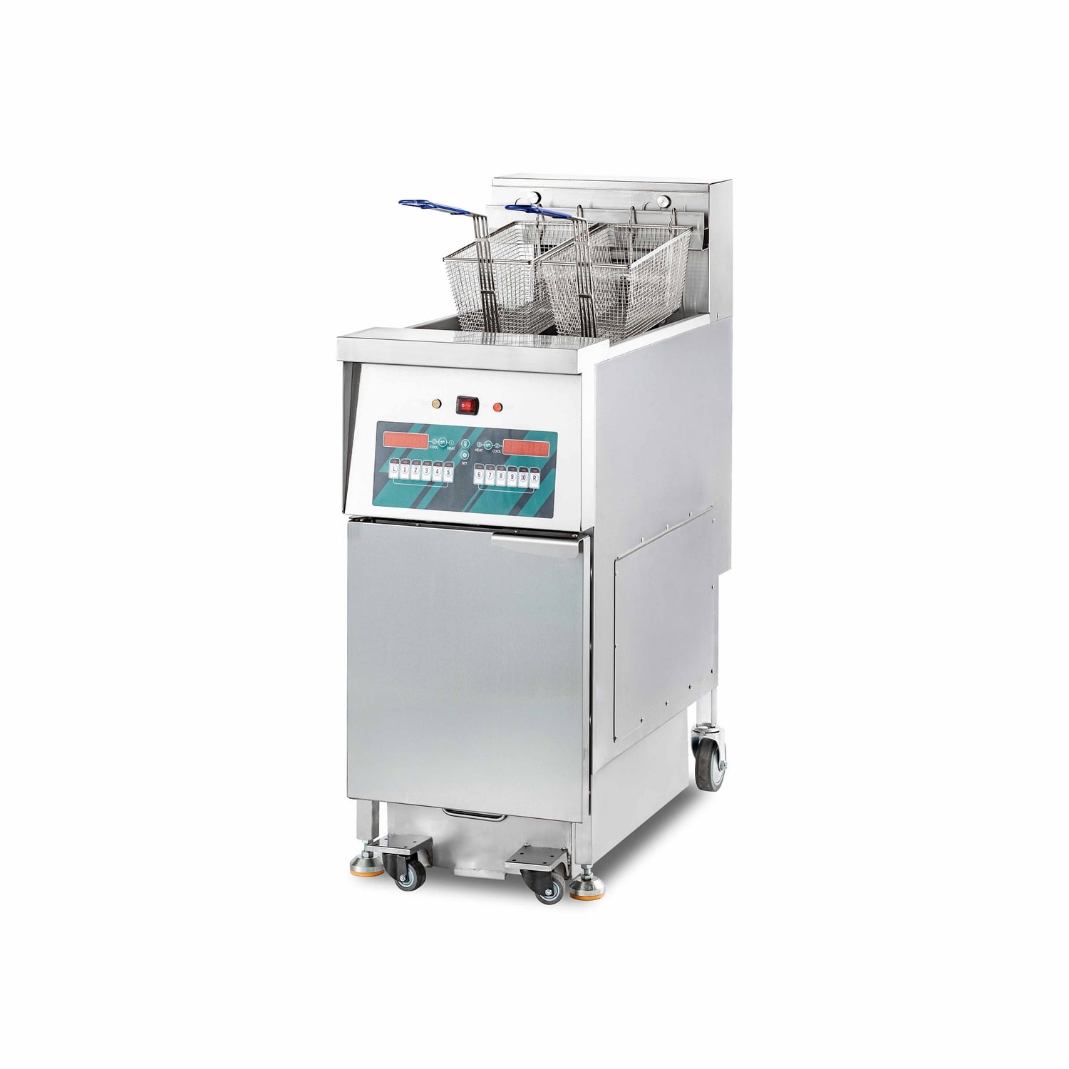 Electric Deep Fryers with Filtration Systems DF-25L