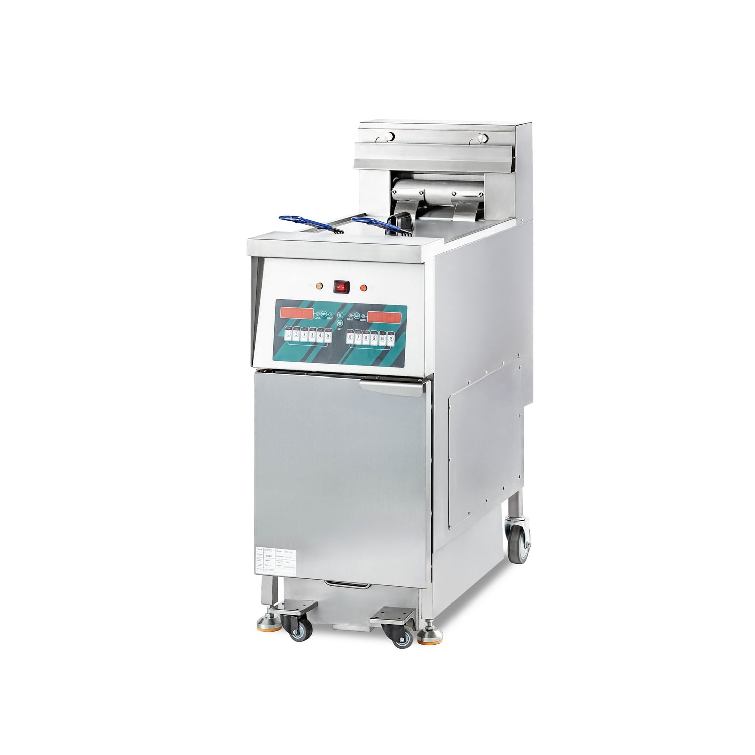 Electric Deep Fryers with Filtration Systems DF-25L
