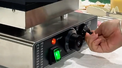 4 PCS 1750W Commercial Starfish Waffle Maker TTS-2225