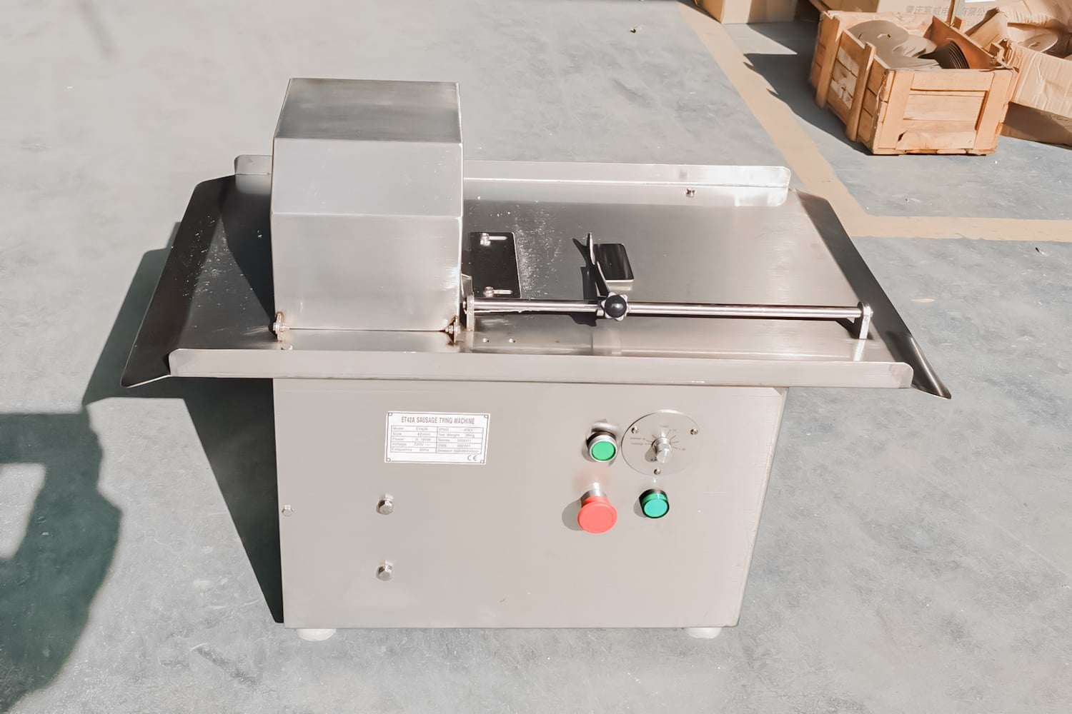 Semi-automatic Sausage Tying Machine ET-42 Semi-automatic Sausage Tying Machine ET-42
