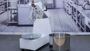 Tilt-head dough mixer