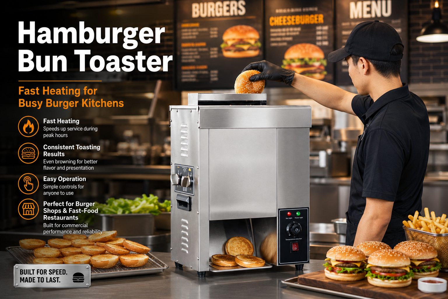 Hamburger Heating Machine Hamburger Heating Machine