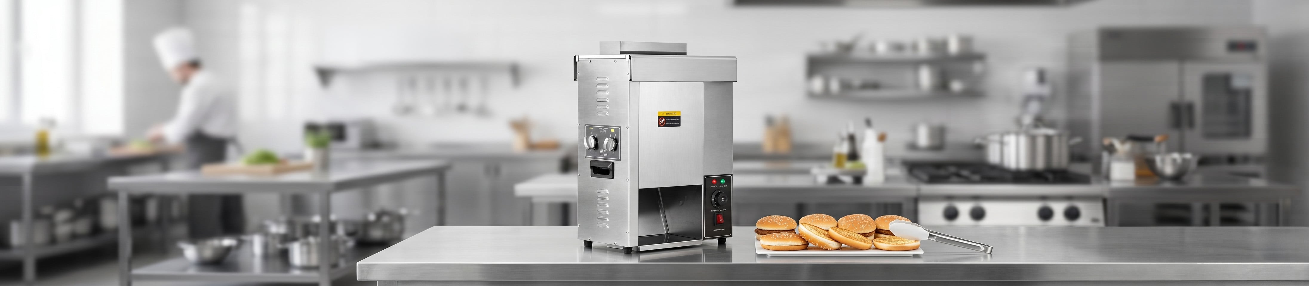 Hamburger Bun Toaster - Slider Banner