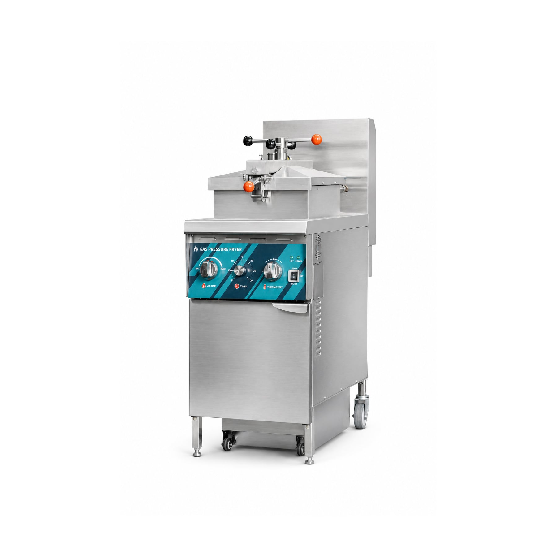 Gas Pressure Fryer BFG-4HP - Close Lid