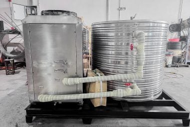 Water Cooler with External Insulated Water Tank