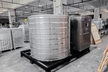 Water Cooler with External Insulated Water Tank